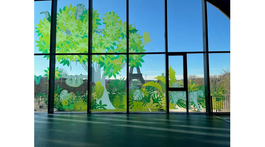 De la nature à la ville, fresque pour Change Now au Grand Palais Ephémère