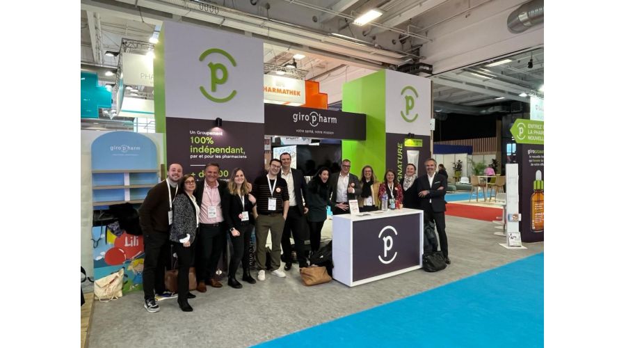 Stand d'exposition Giropharm