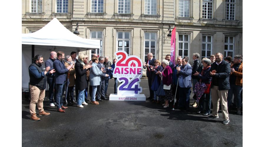 LA FLAMME OLYMPIQUE 2024 DANS L'AISNE