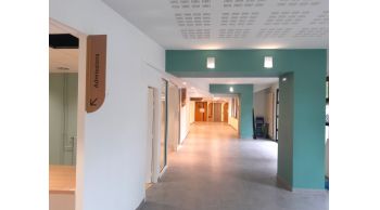 Aménagement accueil Polyclinique St Laurent Rennes