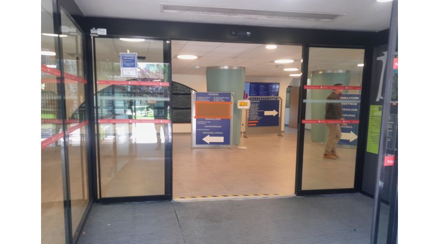 Aménagement accueil Polyclinique St Laurent Rennes