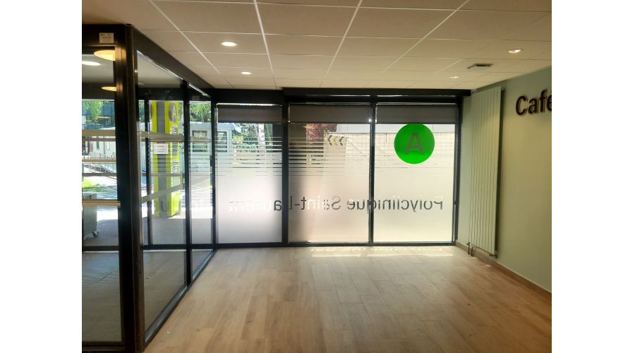 Aménagement accueil Polyclinique St Laurent Rennes