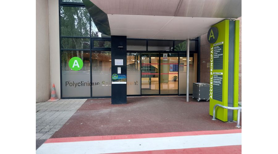 Aménagement accueil Polyclinique St Laurent Rennes