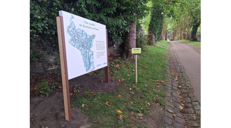 Signalétique patrimoniale de Rochefort en Terre