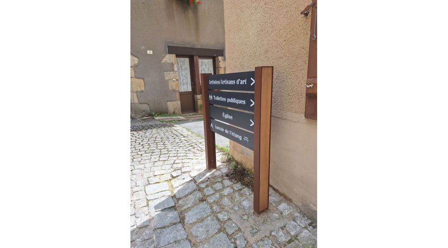Signalétique patrimoniale de Rochefort en Terre