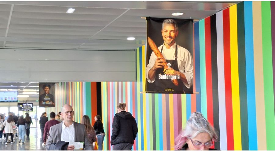 Salon Serbotel - une signalétique éco-responsable