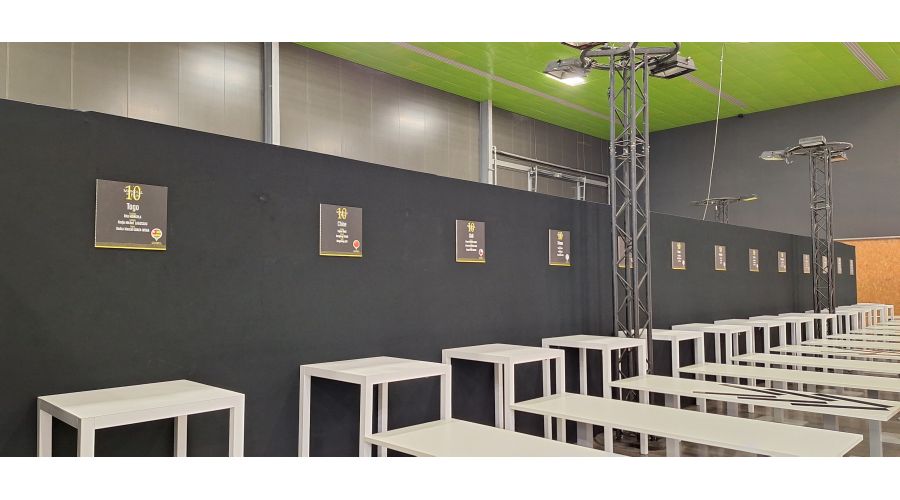 Salon Serbotel - une signalétique éco-responsable