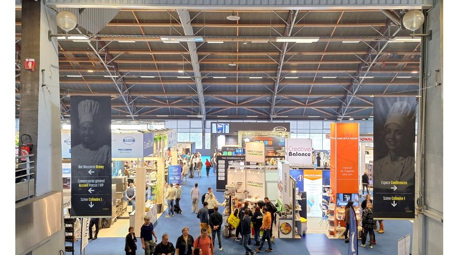 Salon Serbotel - une signalétique éco-responsable