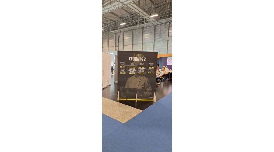 Salon Serbotel - une signalétique éco-responsable