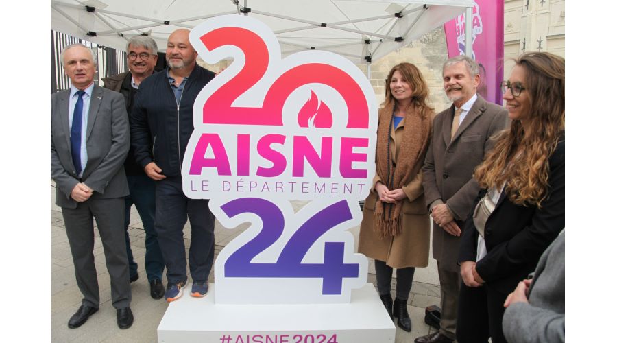 LA FLAMME OLYMPIQUE 2024 DANS L'AISNE
