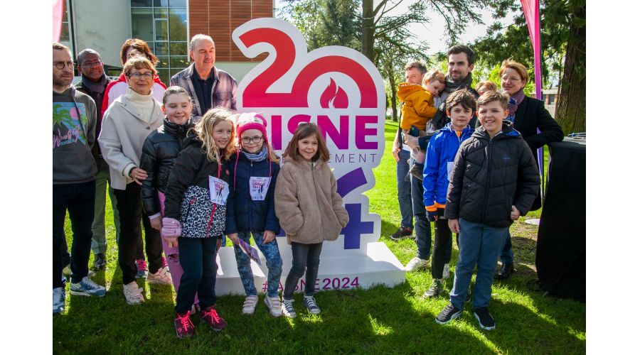 LA FLAMME OLYMPIQUE 2024 DANS L'AISNE