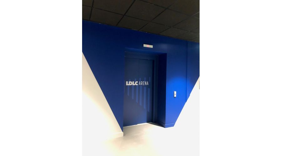 Ouverture du nouveau complexe LDLC Arena : Signalétique décorative et directionnelle