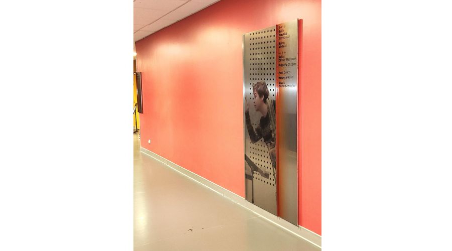 Symphonie signalétique au Conservatoire National Supérieur de Musique et de Danse de Paris