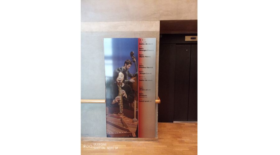 Symphonie signalétique au Conservatoire National Supérieur de Musique et de Danse de Paris