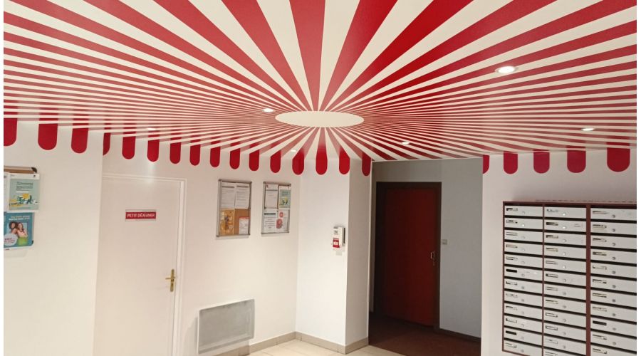 Création graphique & signalétique intérieure des résidences étudiantes Studéa Nexity 