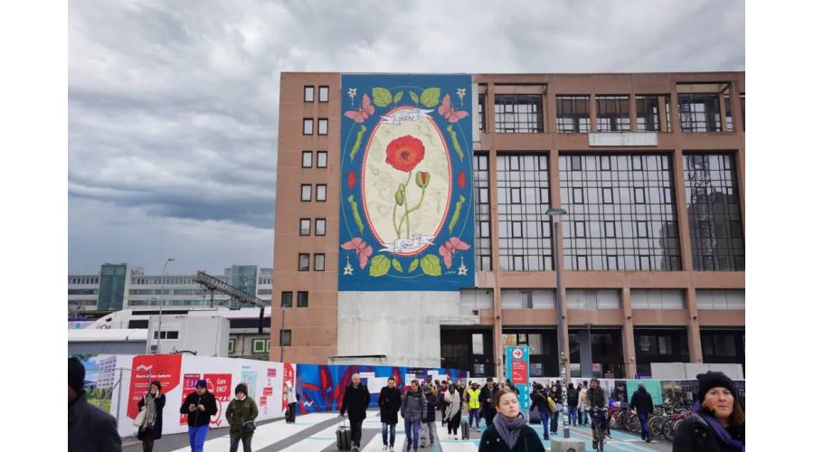 Installation pour la Biennale d'art contemporain 2023