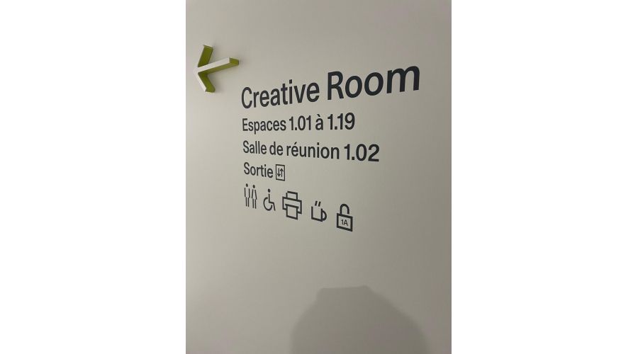 Biocodex - Signalétique du nouveau campus