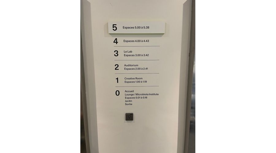 Biocodex - Signalétique du nouveau campus