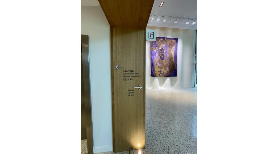 Biocodex - Signalétique du nouveau campus