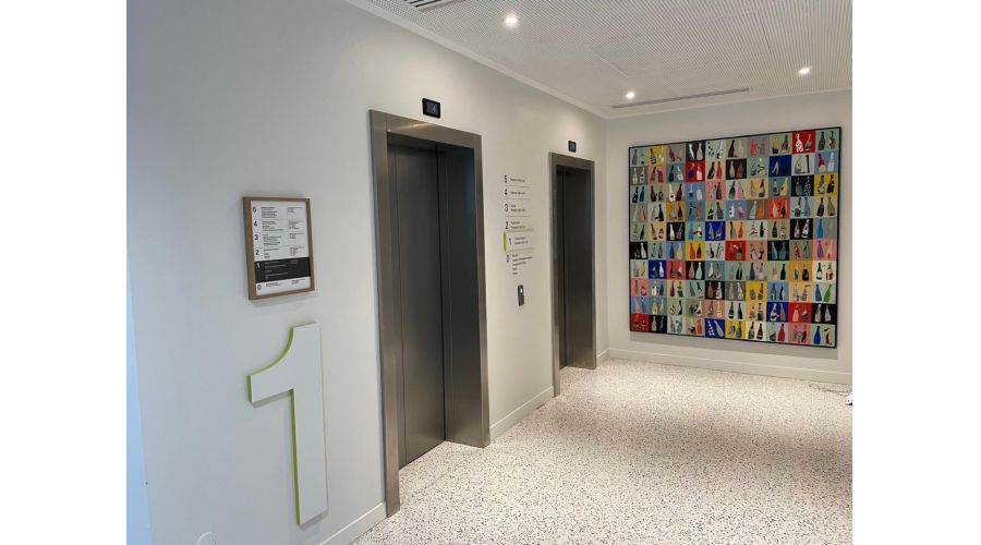 Biocodex - Signalétique du nouveau campus