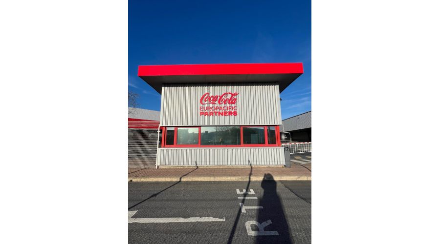 Coca Cola Signalétique Site Grigny