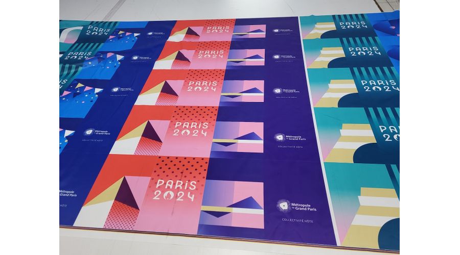 Pavoisement des JO 2024 