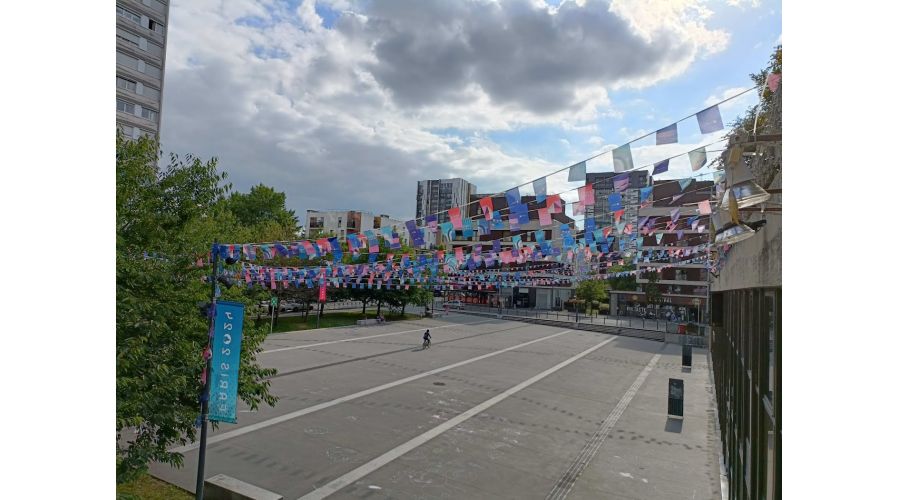 Pavoisement des JO 2024 