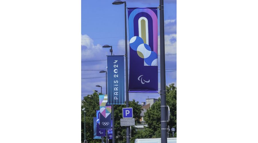 Pavoisement des JO 2024 