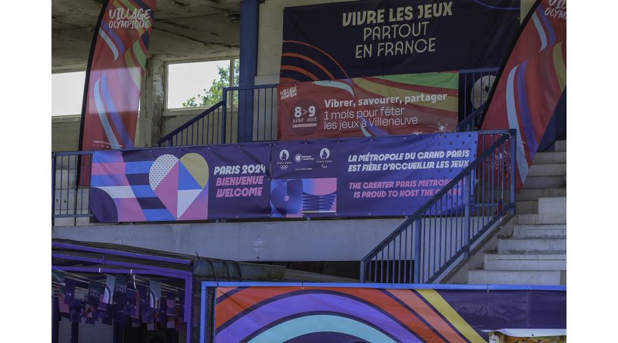 Pavoisement des JO 2024 