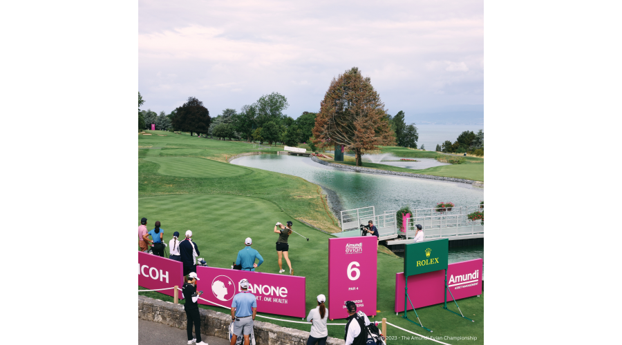 Compétition de Golf Amundi Evian Championship