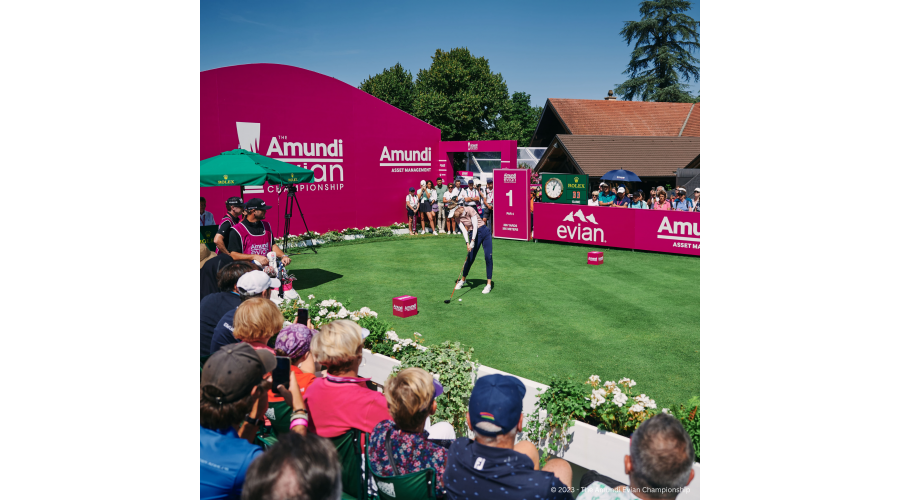 Compétition de Golf Amundi Evian Championship