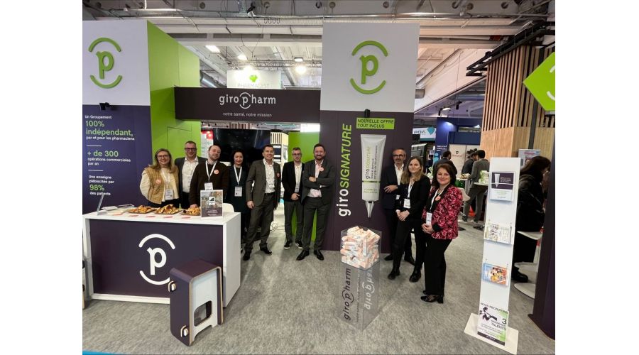 Stand d'exposition Giropharm