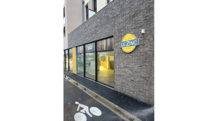 Enseigne ouverture Bar Tabac Le Zinc 