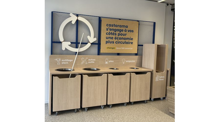 Nouveau concept signalétique - Castorama