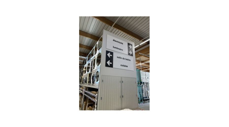 Nouveau concept signalétique - Castorama