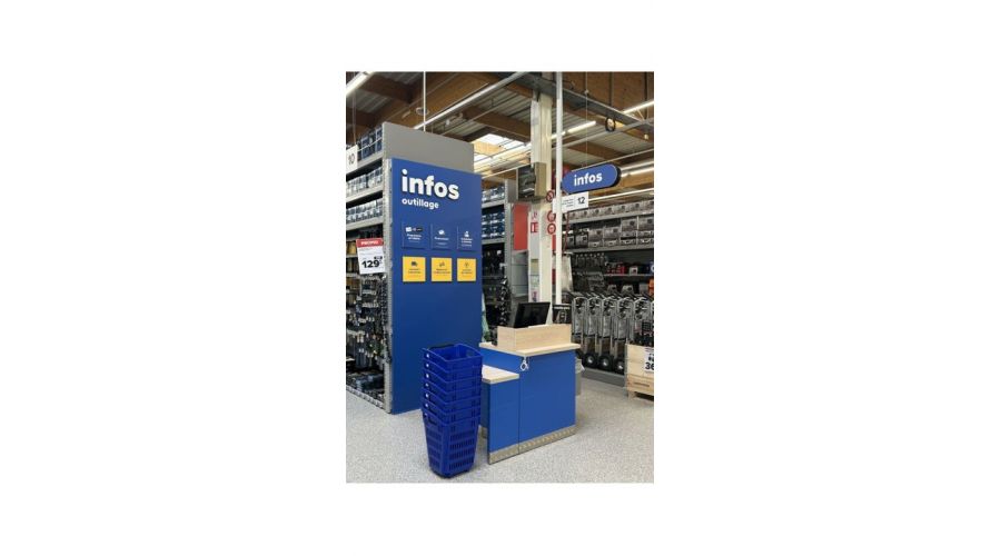 Nouveau concept signalétique - Castorama