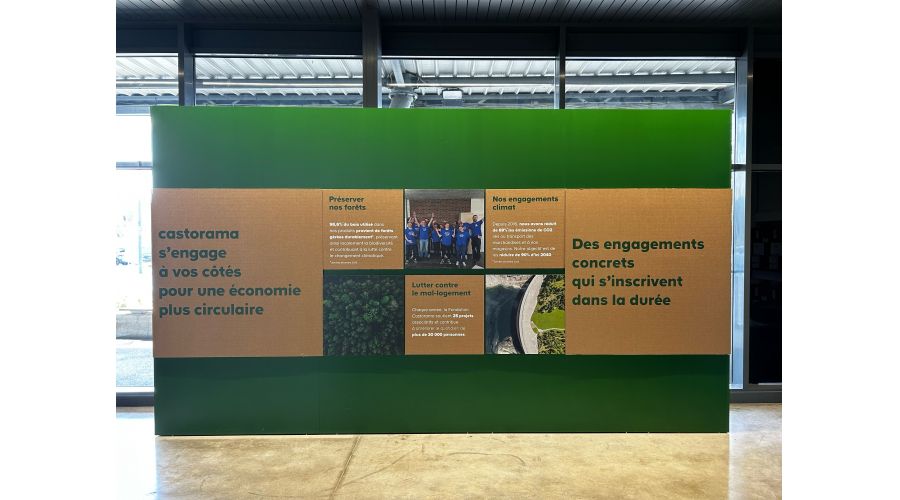 Nouveau concept signalétique - Castorama