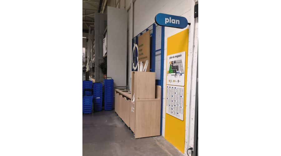 Nouveau concept signalétique - Castorama