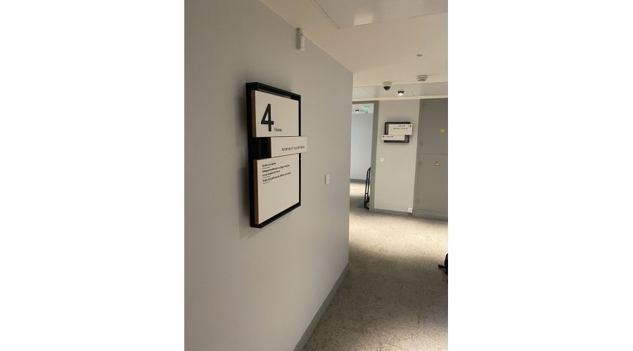Signalétique des administrations centrales du ministère de la Culture 