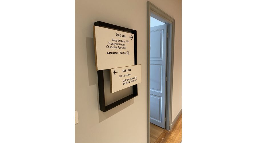 Signalétique des administrations centrales du ministère de la Culture 