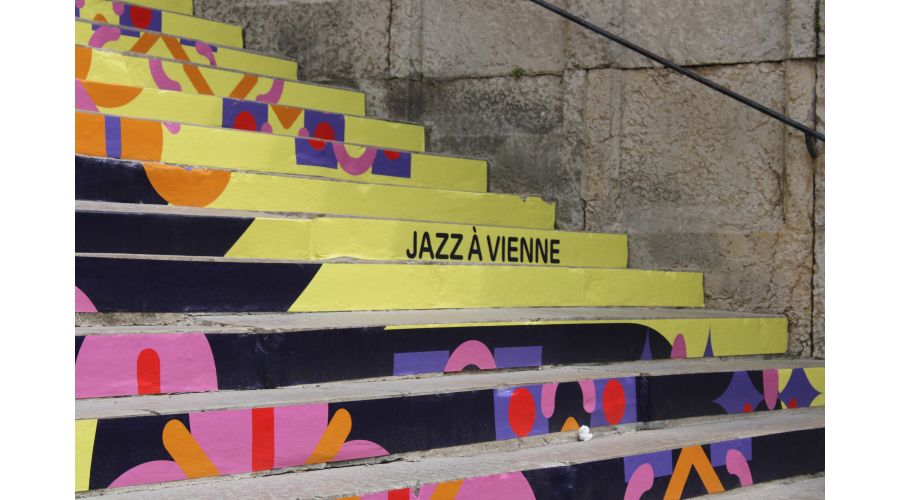 ESCALIER JAZZ A VIENNE