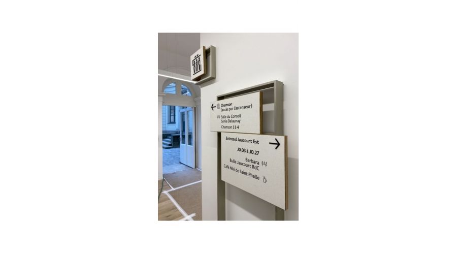 Signalétique des administrations centrales du ministère de la Culture 