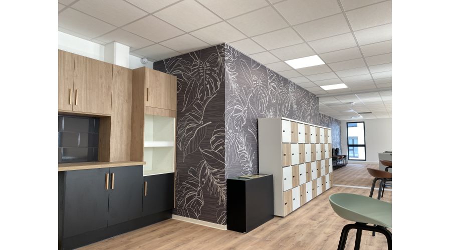 AMÉNAGEMENT D'UN PLATEAU DE BUREAUX 