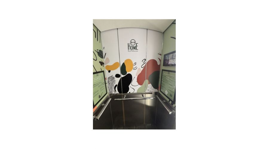 Signalétique & univers graphique pour B&B HOME – Rueil-Malmaison 