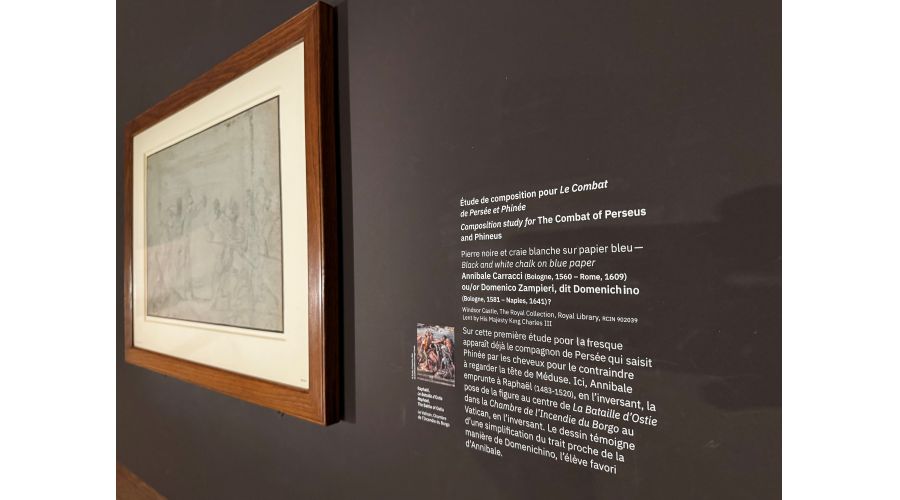 Exposition temporaire Dessins des Carrache au Musée du Louvre