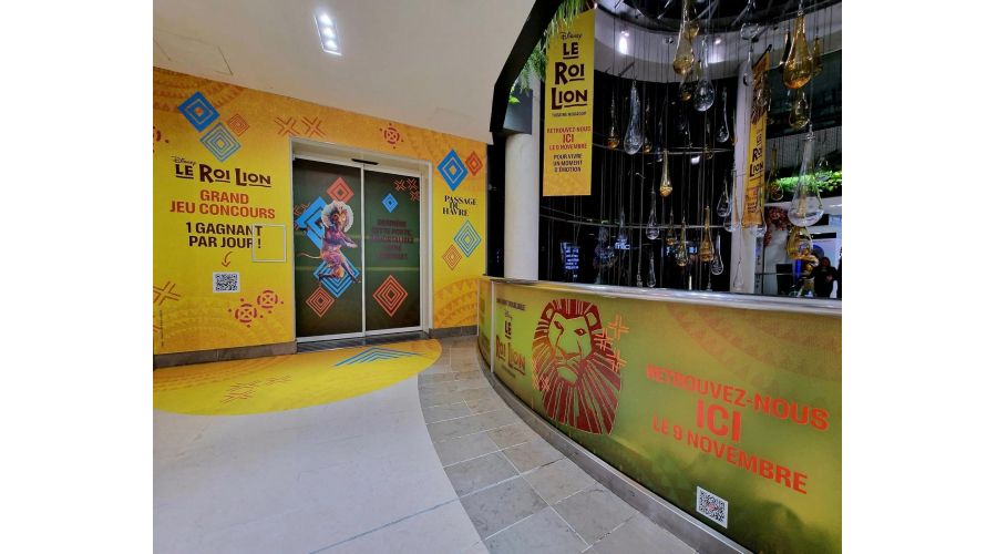 LE ROI LION THEATRE MOGADOR au Passage du Havre