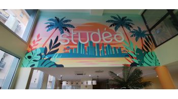 Création graphique & signalétique intérieure des résidences étudiantes Studéa Nexity 