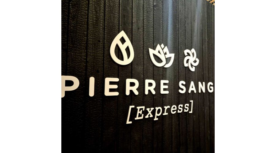 Création du kiosque PIERRE SANG  EXPRESSE - GARE DE LYON entièrement démontable et remontable
