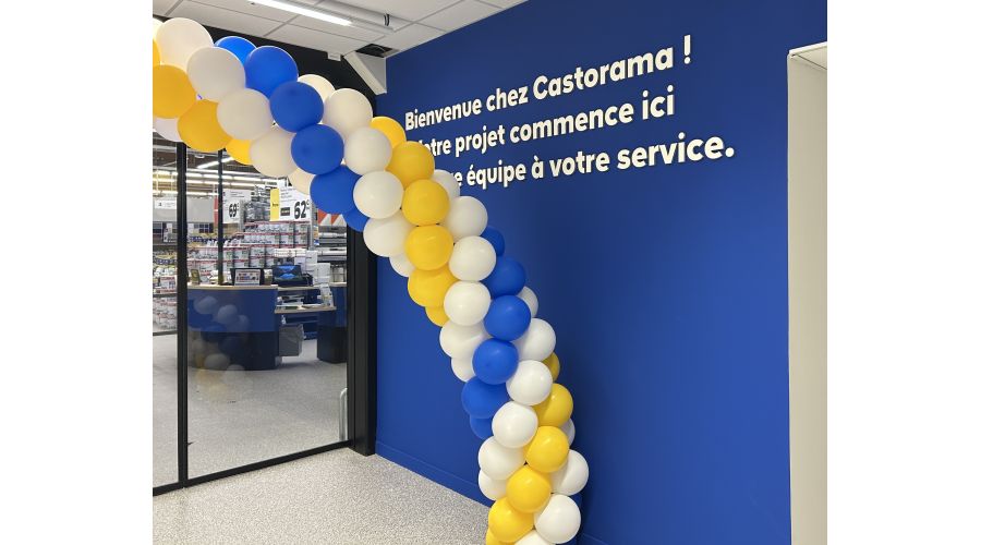 Nouveau concept signalétique - Castorama