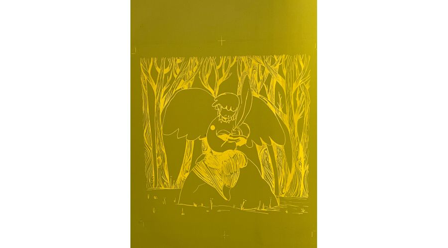Reproduction d'un dessin personnel, 
